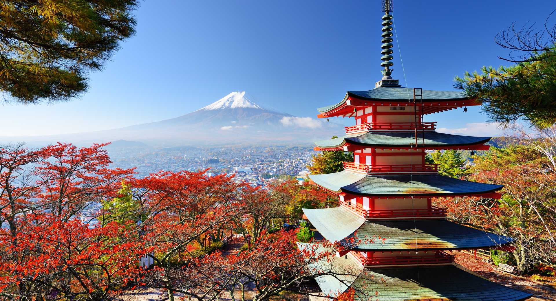 monte fuji japon